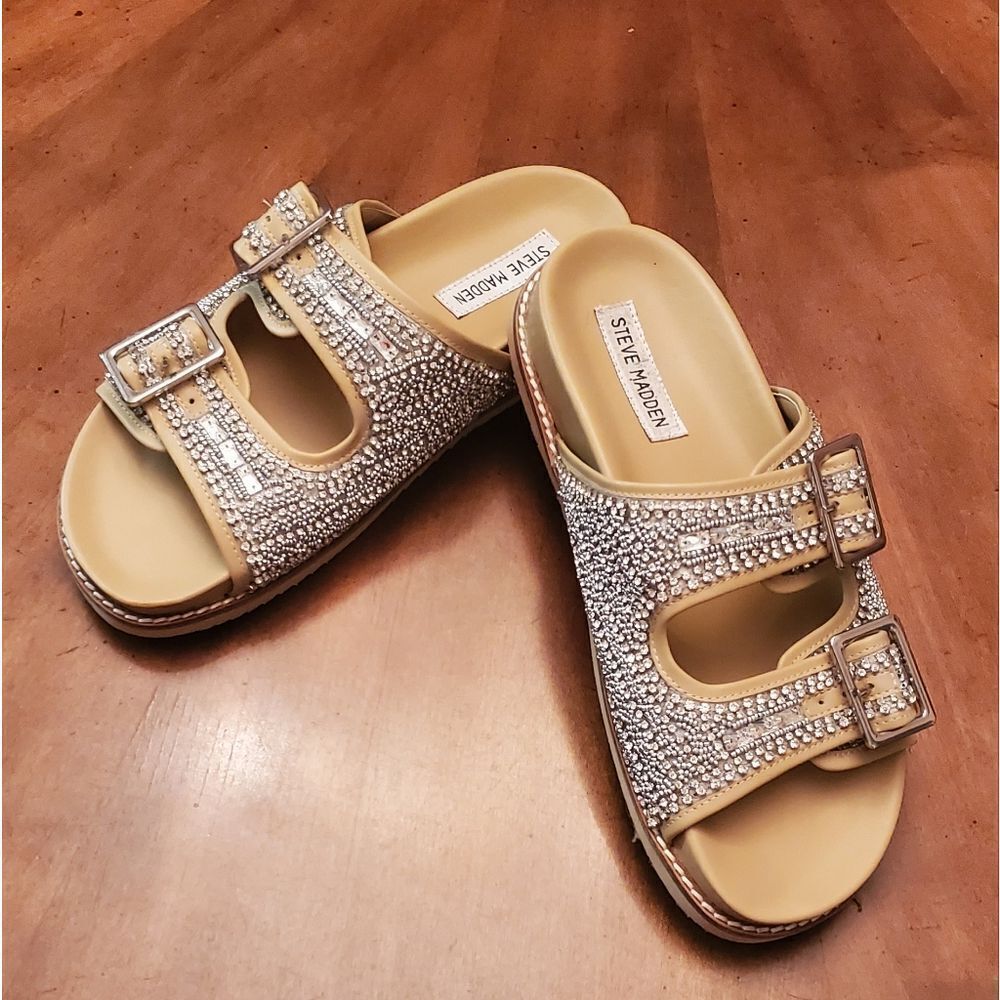 Steve Madden - Cabo - Beaded Sandal - Size 8